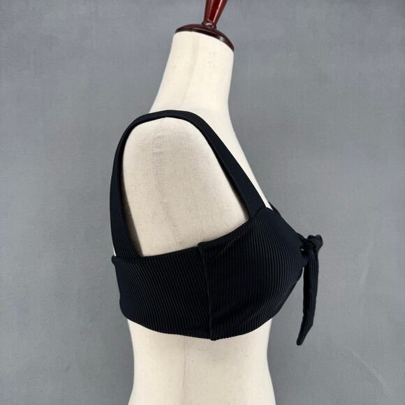 Staple Swim Fayt the Label Bikini Top Womens 8 (4 US) Black Neutral Australian - Picture 2 of 10